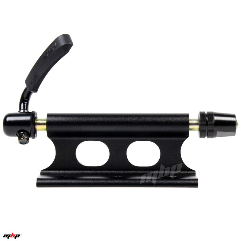 MBP Alloy Quick Release Fork Mount Bike Block (9x100mm) Truck Bed/Rack/Storage - Image 2